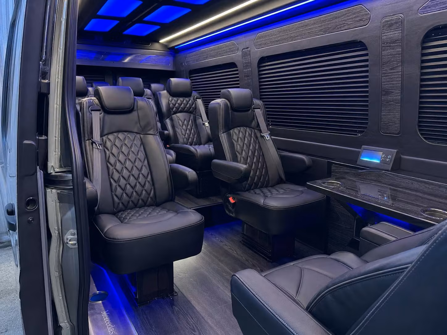 sprinter van transportation for groups and events across irving